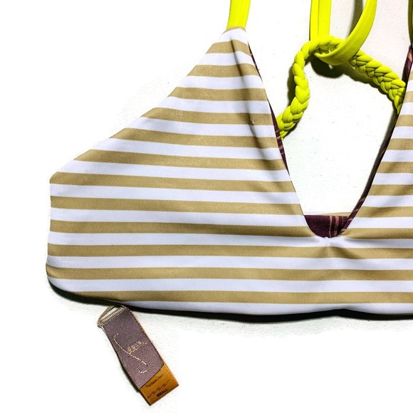 Seea Capitola Reversible Swim Bikini Top Size Small - Picture 10 of 15